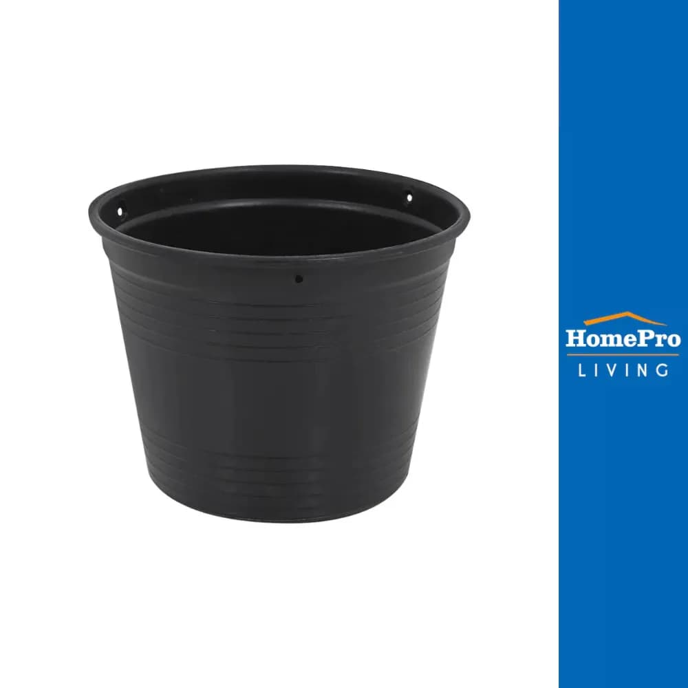 SPRING กระถางต้นไม้ 4 นิ้ว สีดำ 1 ใบ จัดส่งโดย HomePro